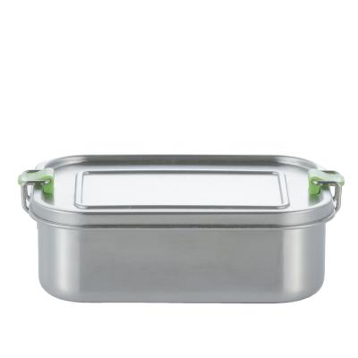 China Sustainable 900ml Stainless Steel Food Storage Container Bento Lunch /Meal Boxes for sale