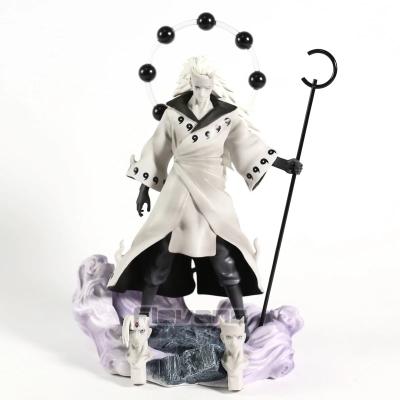 China Figure Toy Collection Model Cartoon Toy Anime Uchiha Madara PVC Statue for sale