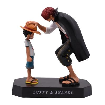 China Cartoon Toy Anime One Piece Four Emperors Legs Straw Hat Luffy PVC Action Number for sale