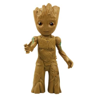 China Cartoon Toy Tree Man Baby Groot Action Number Hero Collectible Model Dolls for sale