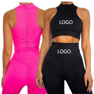 China High Quality Custom 2 Piece Wholesale Breathable Logo Gym Yoga Set Sports Activewear Yoga Set Gym Gaiters for sale