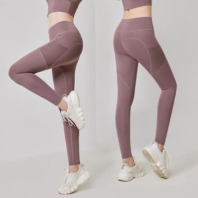 China Hot Selling High Fitness Breathable Sports Legging Women Stretch Flex Legging Yoga Wear Lightweight Breathable Sportswear Panties for sale