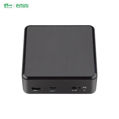 China For Business Realan OEM Slim Client Dual Core Barebone Barebone Smart Micro Desktop Mini PC PC Business for sale