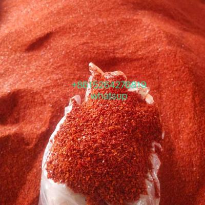 China Dried chillies crushed with seeds without seeds chilli powder / red pepper powder for sale