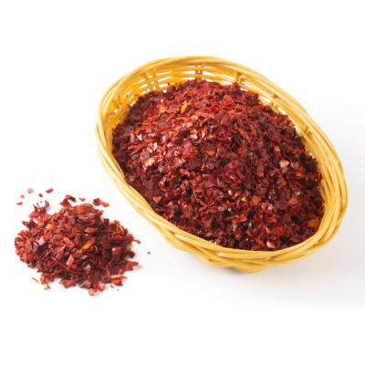 China Dry Premium Paprika Flakes Sweet Chilli Red Pepper 120-280asta Jiaozhou Factory Wholesale for sale