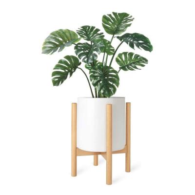 China Mi Modern Natural Plant Stand Wooden Flower Pot Stand (Plant Pot Not Included) for sale