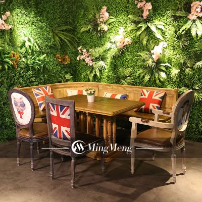 China Industrial Bar Furniture Club Tables And Chairs Wooden Tables For Restaurant Furniture Music Restaurant Tables Sofa for sale