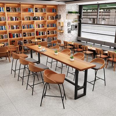 China Eco - Friendly Unique Design Bar Table And Chair Sets Bar Style Musical Restaurant High Bar Table Sets Modern for sale