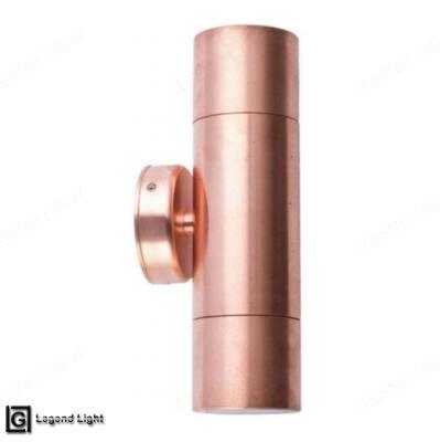 China High Quality Modern Outdoor Lighting Fixtures Through The Wall Spot Copper Outdoor Light for sale