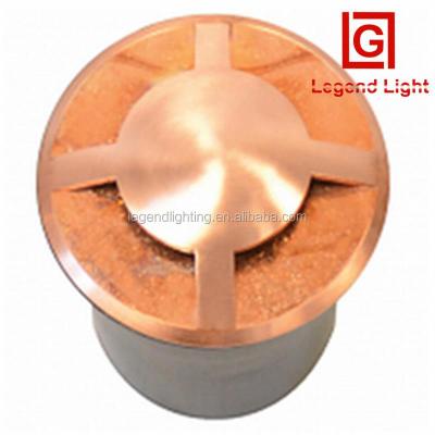 China Copper copper inground face light copper led underground light with high quality for sale