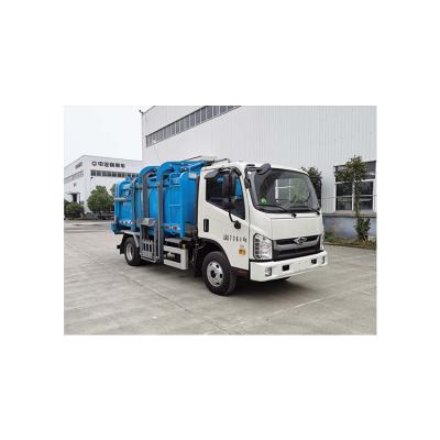 China Municipal Garbage Disposal Truck Split-Body Garbage Quality Guarantee Compact Garbage Trucks for sale