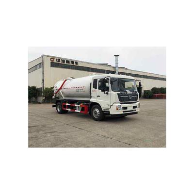 China mobile suction type extractor sewage vehicle deslime sewage sewage suction truck 10.00R20 18 PAIRS for sale