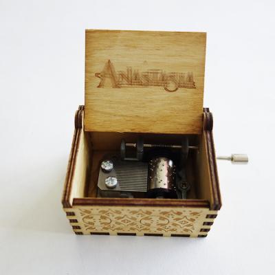 China Yunsheng Anastasia Music Boxes Engraved Mechanism for sale