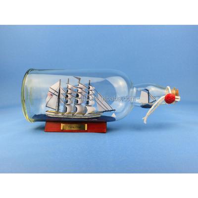 China Ancient Europe ship in the bottle - glass ship in the bottle, nautical ship in the bottle for sale