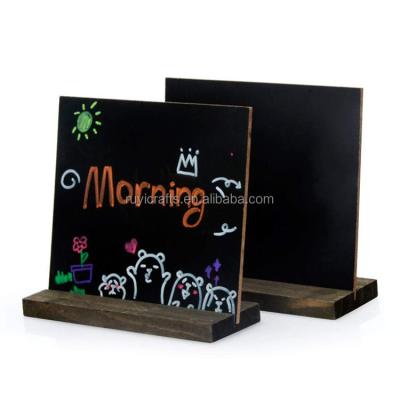 China Small China Wooden Blackboard With Stand for sale