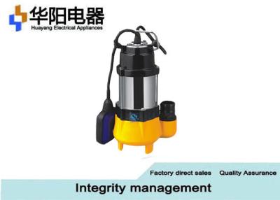 China Stainless Steel Submersible Sewage Pumps Well Pool Water Supply 0.18 KW Min for sale