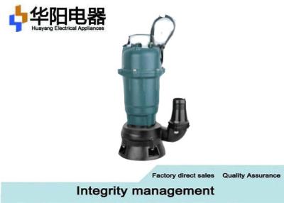 China 0.55 - 1.5 KW Submersible Sewage Pump Mud Sand Solid Particles Filtering for sale