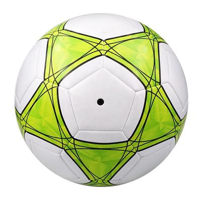 China PVC Customs Height 5 Machine Stitched PVC Football For Training for sale