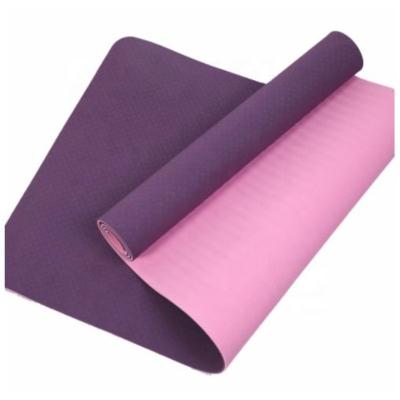 China Wholesale Yoga Mat Customized Tape Double Color Design for sale