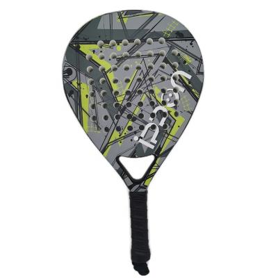 China Professional PU Padel Racket Carbon + Fiberglass Customized Design For Composition for sale