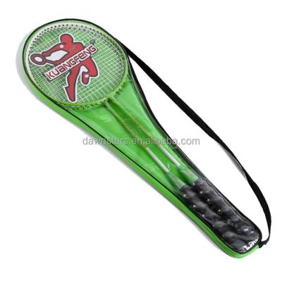 China PVC Wholesale Cheaper Badminton Racket Set For Outdoor Sport for sale