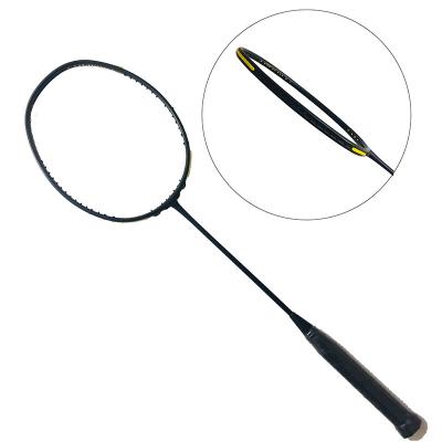 China Game Sound Custom Professional Full Carbon Badminton Racket Manufacturer for sale