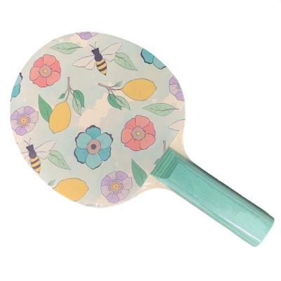 China PP Custom Design / Pattern Table Tennis Bat With Factory Price for sale