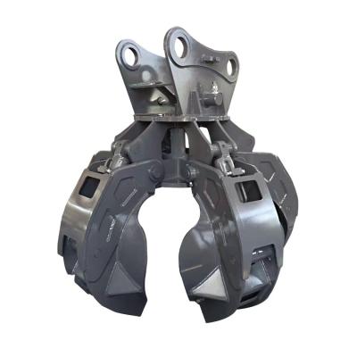 China Wear-Resisting Durable Low Price Mini Wear-Resisting Hydraulic Grabber Grapple Scrap Steel Grab for sale