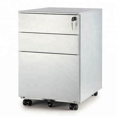 China Commercial Office 3 Drawer (Other) Storage Cabinet Metal Adjustable for sale