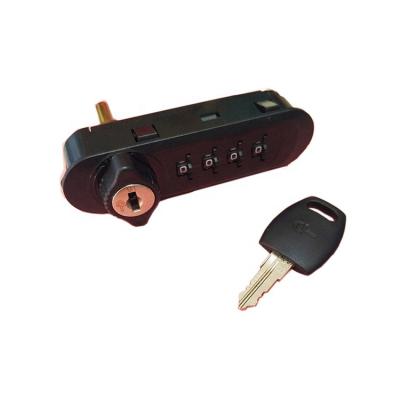 China Metal Door Furniture 4 Digit Master Lock Zinc Alloy Combination Lock for sale