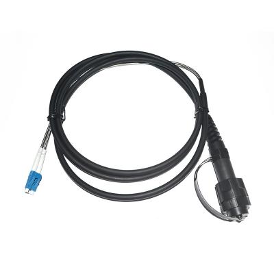 China ODVA -LC Duplex IP68 Fiber Optic Cable Sealed Circular LC Duplex ODVA Patchcord RRU/RRH And Baseband Unit for sale