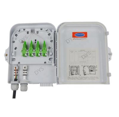 China Fiber to home 8 12 24 core FTTH fiber optic distribution box splitter termination box for sale