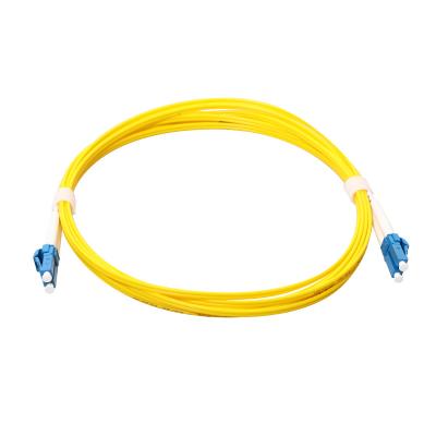 China LC-LC Sm Duplex 9/125 Optical Fiber Jumper for sale