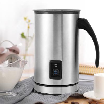 China Hotel Milk Frother, Electric Milk Steamer Stainless Steel, 150ml Hot and Cold Automatic Milk Frother Maker and Warmer for sale