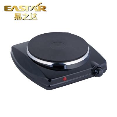 China Simple Black Color Household Electric Burner Stove Cooking Hot Dish for sale