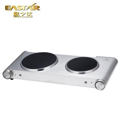 China Portable Electric Household Metal Housing Cast Iron Hot Plates for sale