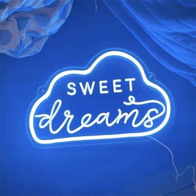 China Wholesale Creative Cloud Easy Installation Wall Modeling Night Light Customs Lead Neon Sign for sale