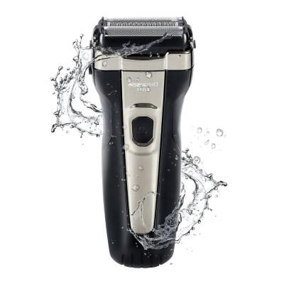 China Factory price men triple blade rechargeable electric razor, high quality waterproof double blade electric razor for sale