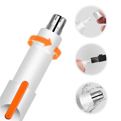 China High Quality Mini USB Charging Portable Electric Cordless Nose Trimmer, Professional Razor Ear Nose Trimmer for sale