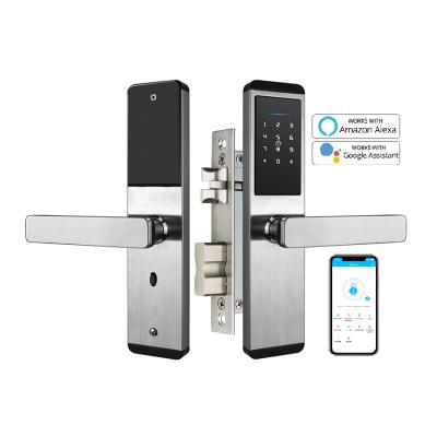 China YOHEEN WiFi Password Deadbolt WiFi Home Security TTLock APP Smart Lock Electronic Digital Door Lock For Wooden Door for sale