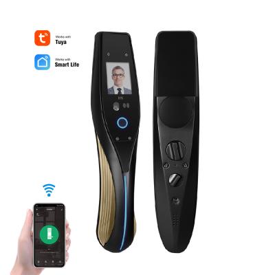 China YOHEEN Tuya Wifi Home App Face Recognition Smart Fingerprint Keyless Door Lock For Home for sale