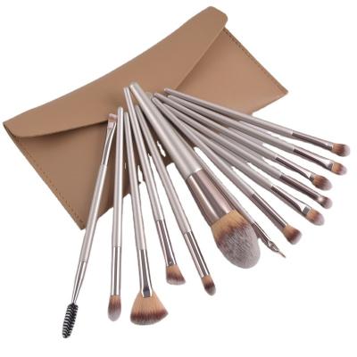 China 13pcs Soft Touch High Quality Private Label Makeup Set Brushes Mixed Brushes for sale