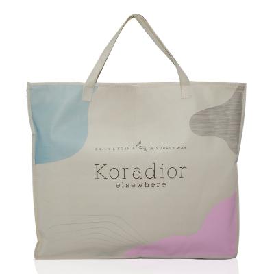 China Customization Recyclable Zipper Tote Bag Cheap Non Woven Top Price PP Non Woven Storage Bag for sale