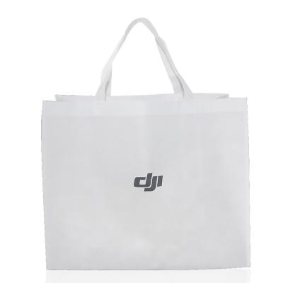 China Recyclable LOGO Silk Screen Printing Non-Woven Supermarket Shopping Bag Competitive Price PP Custom Nonwoven Bag for sale