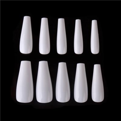 China French High Quality Artificial Nail Art Tips Private Label Full Cover Ballet Press On Nail Tips for sale