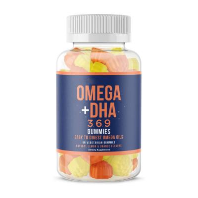 China immune & Anti-Fatigue Gummies OEM Omega 3 Fish Oil Chewable Supplement 60 Gummies with DHA & EPA Omega 3 Fish Oil 30 Day Supply for sale