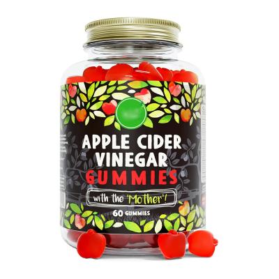 China immune & Anti-Fatigue Ready To Ship Antioxidant Candy Apple Cider Vinegar Gummies Slimming Custom Gummies Label 60 Counts for sale