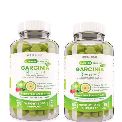 China immune & Anti Fatigue Gummies High Quality Slimming Green Coffee Garcinia Cambogia Gummies Weight Loss For Vegan Fat Burner Supplement for sale