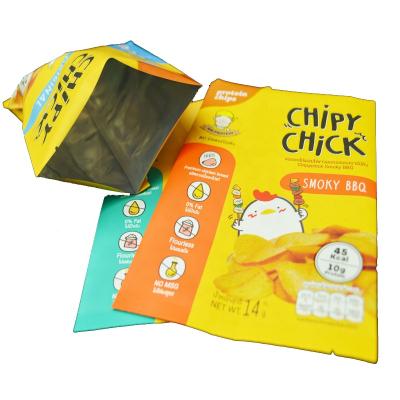 China Moisture Proof Single Flat Lamination Food Packaging Plastic Bags Colored With Polypropylene for sale