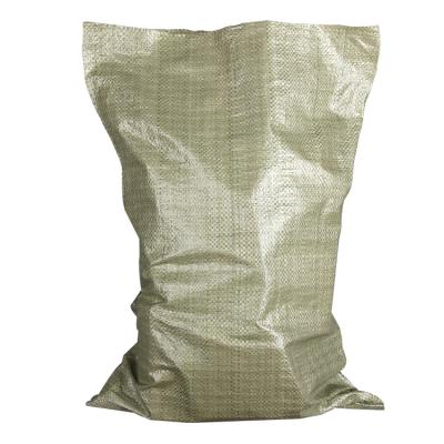 China Vacuum Construction PP Sand Polywoven Moisture Proof Woven Bags for sale